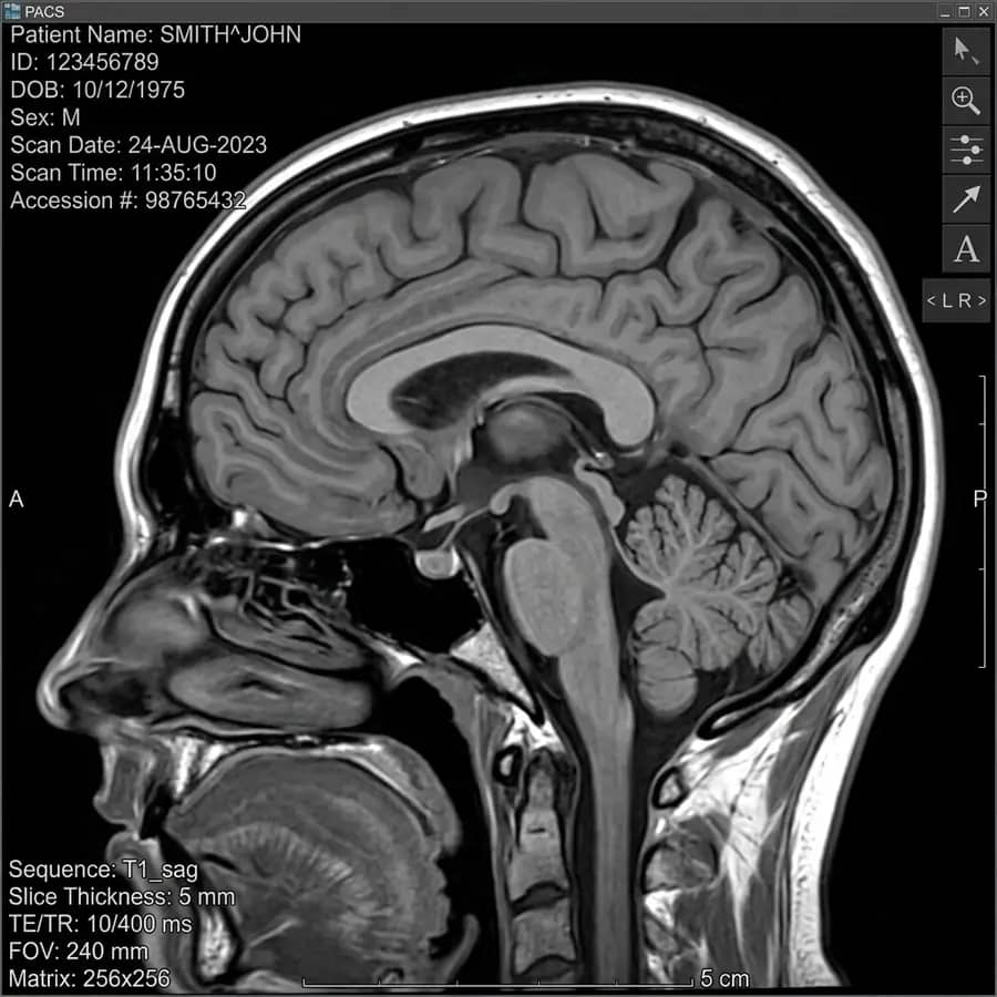 Active DICOM scan