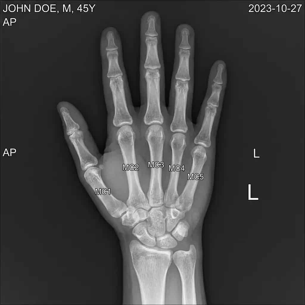 Radiology scan background